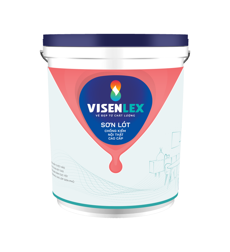 SƠN LÓT CHỐNG KIỀM NỘI THẤT CAO CẤP Visenlex