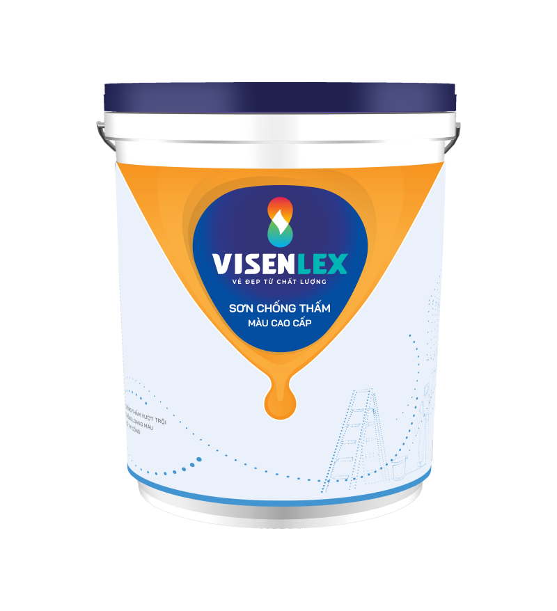 SƠN CHỐNG THẤM MÀU CAO CẤP Visenlex