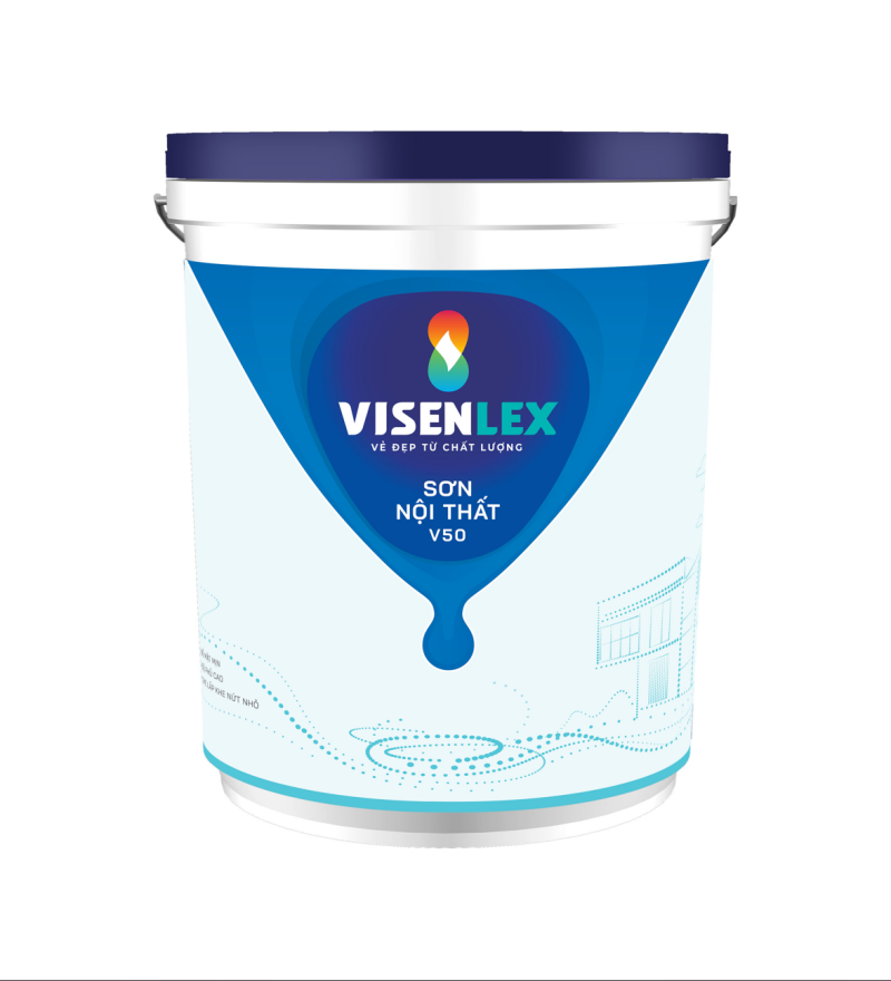 SƠN NỘI THẤT V50 Visenlex