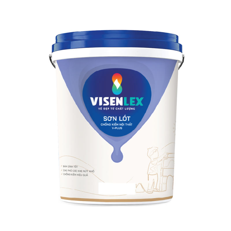SƠN LÓT CHỐNG KIỀM NỘI THẤT V-PLUS Visenlex
