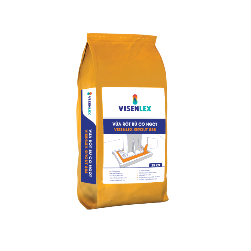VỮA RÓT BÙ CO NGÓT GROUT 888 Visenlex